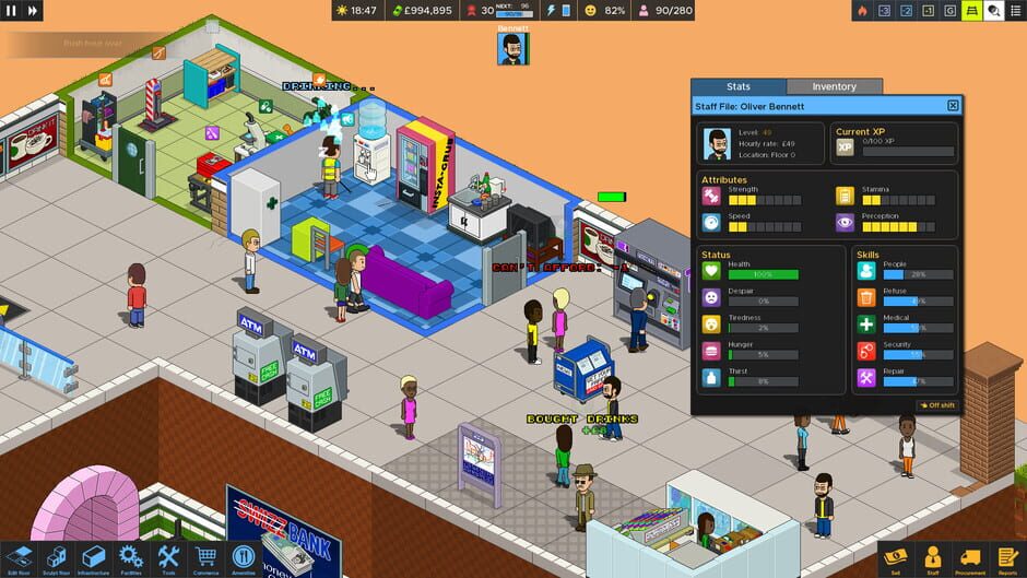 Screenshot Overcrowd: A Commute 'Em Up