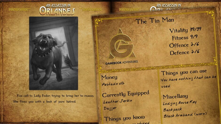 An Assassin in Orlandes Screenshot