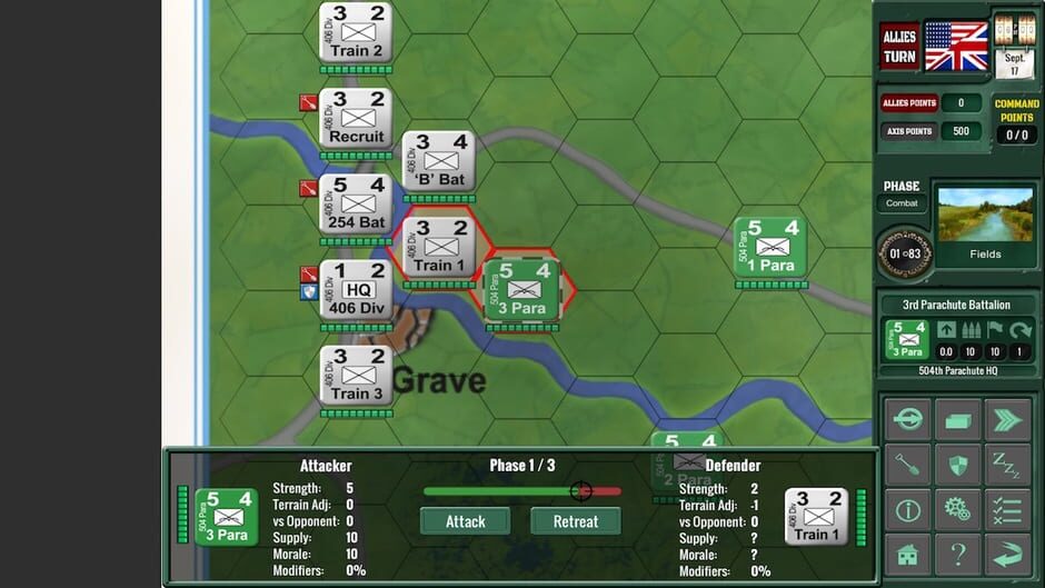 Assault on Arnhem Screenshot