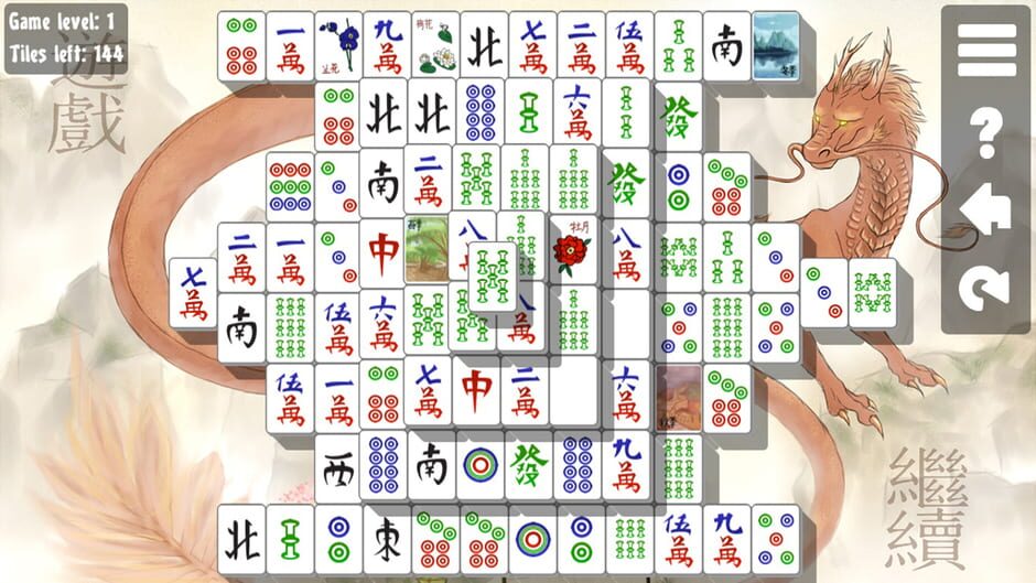 Mahjong Solitaire Screenshot