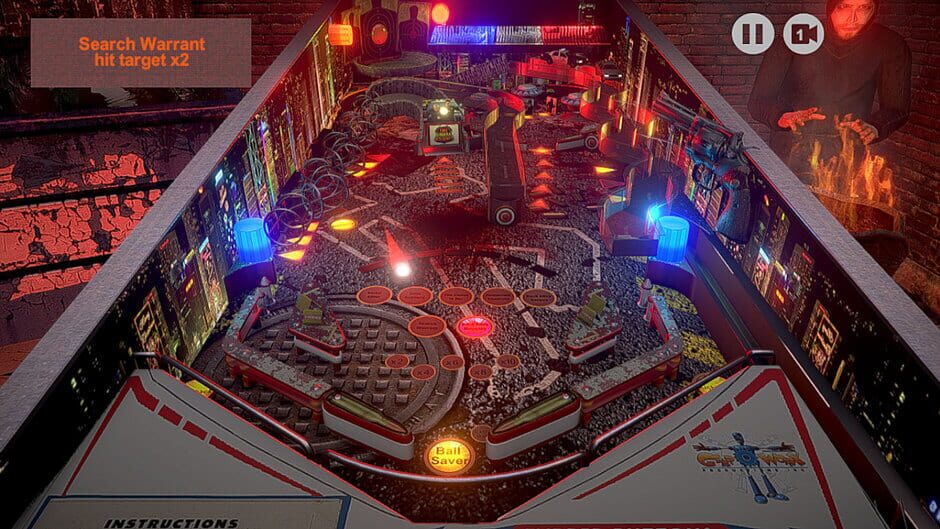Retro Pinball Screenshot