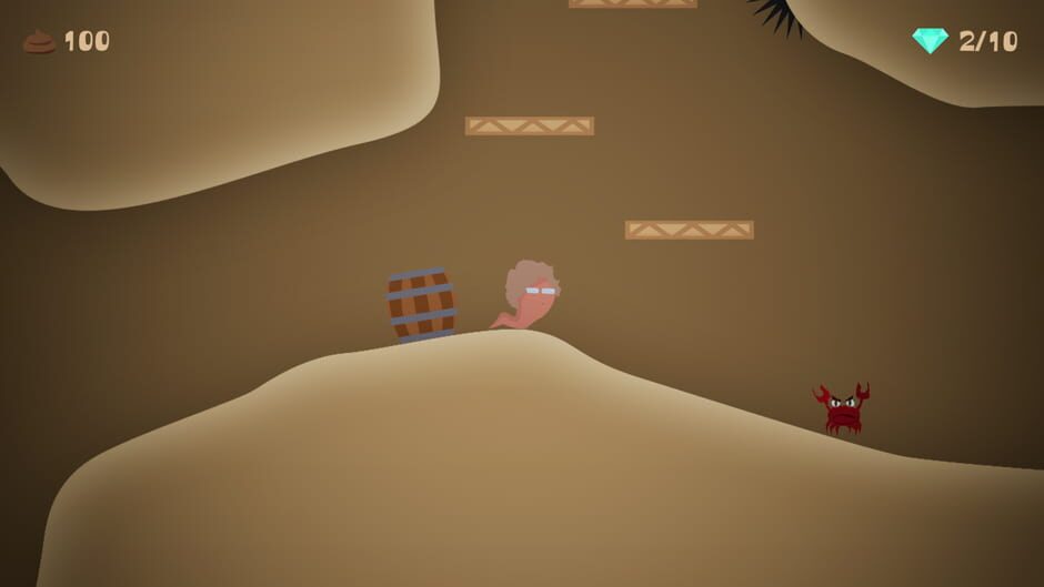 Roman The Worm Screenshot