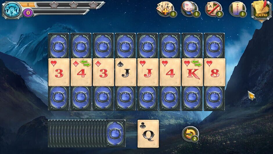 Mystic Journey: Tri Peaks Solitaire screenshot