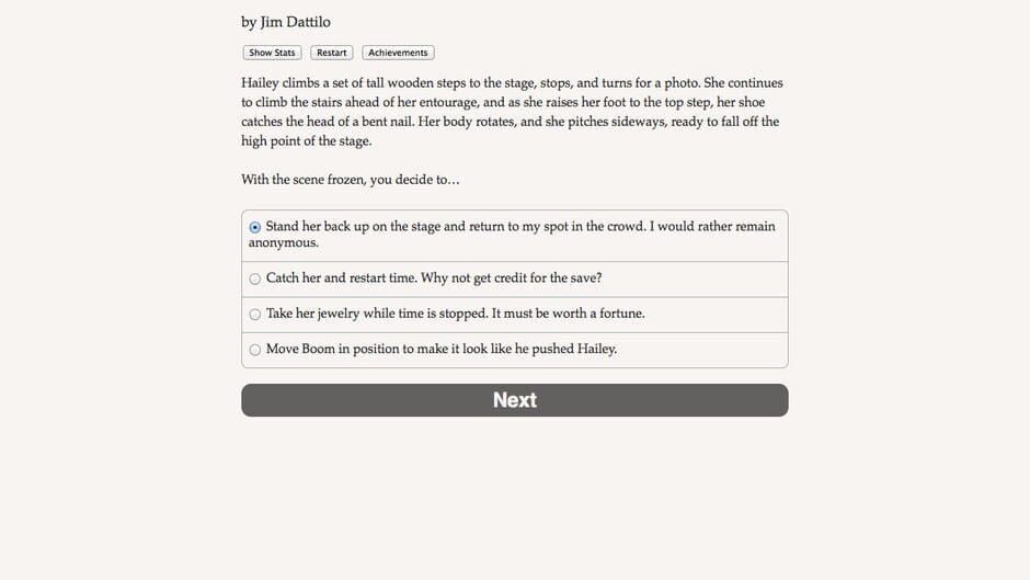 A Wise Use of Time Screenshot