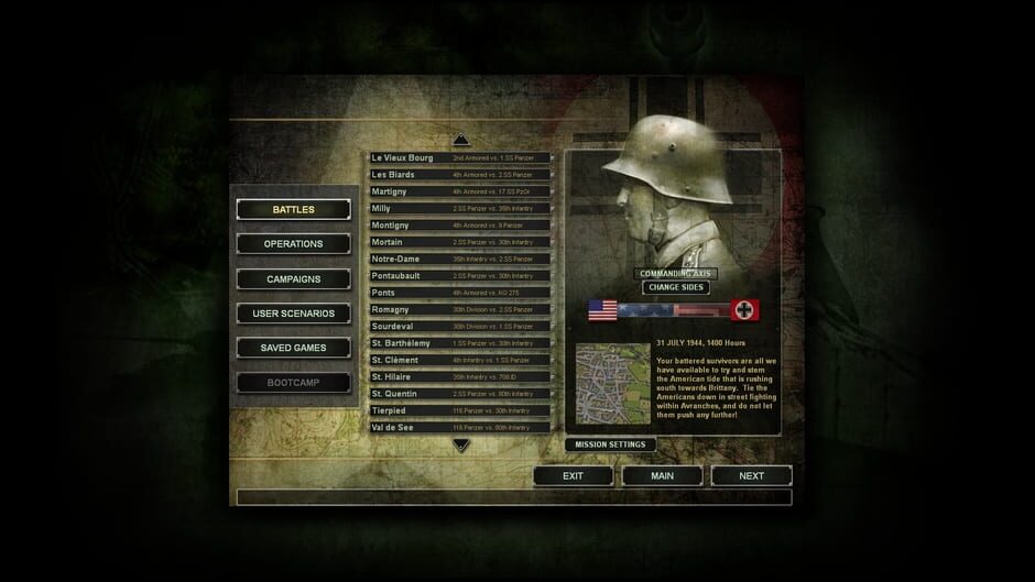 Close Combat : Panthers in the Fog Screenshot