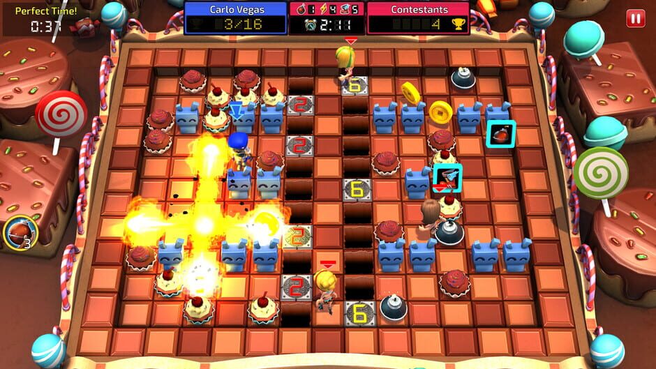 Blast Zone! Tournament Screenshot