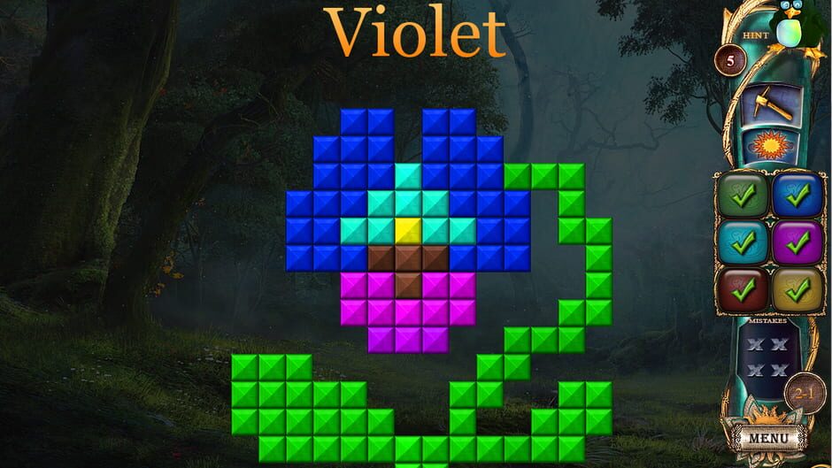 Fantasy Mosaics 16: Six Colors in Wonderland Screenshot