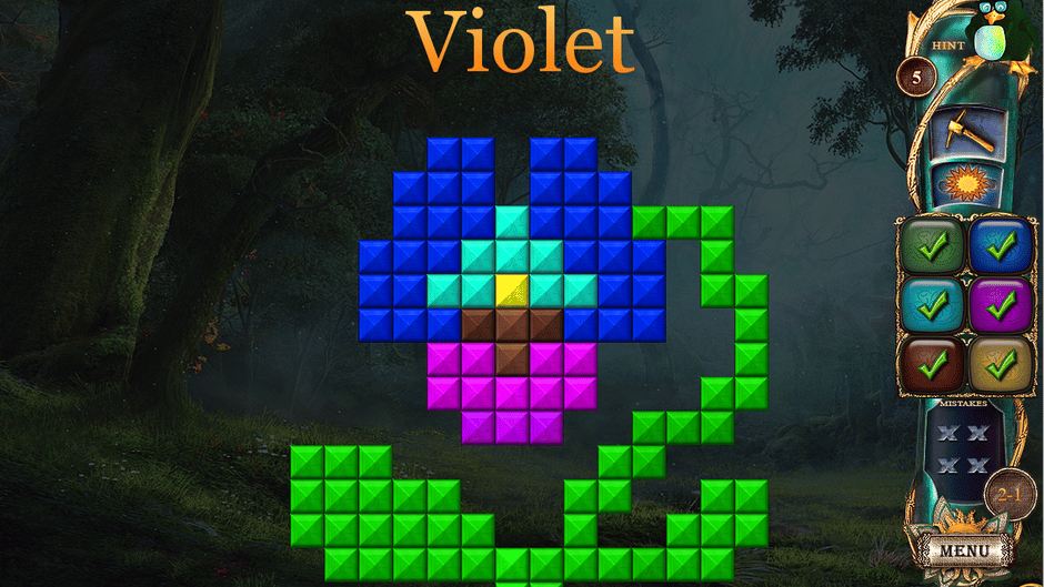 Fantasy Mosaics 16: Six Colors in Wonderland Screenshot