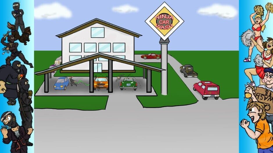 Car Washer: Summer of the Ninja Screenshot