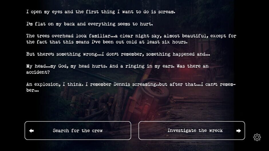Buried: An Interactive Story Screenshot