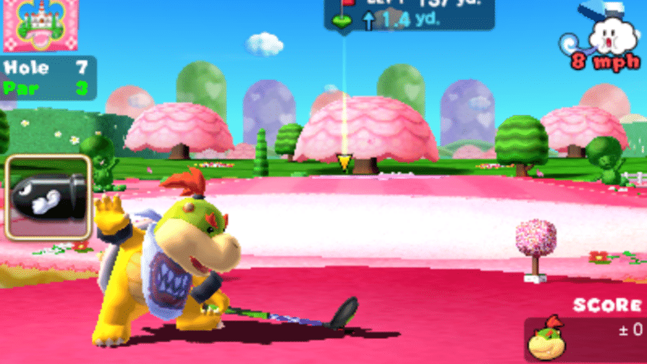 Mario Golf: World Tour Screenshot