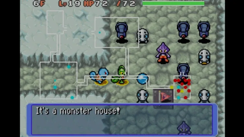 Pokémon Mystery Dungeon: Red Rescue Team, captura de tela 3