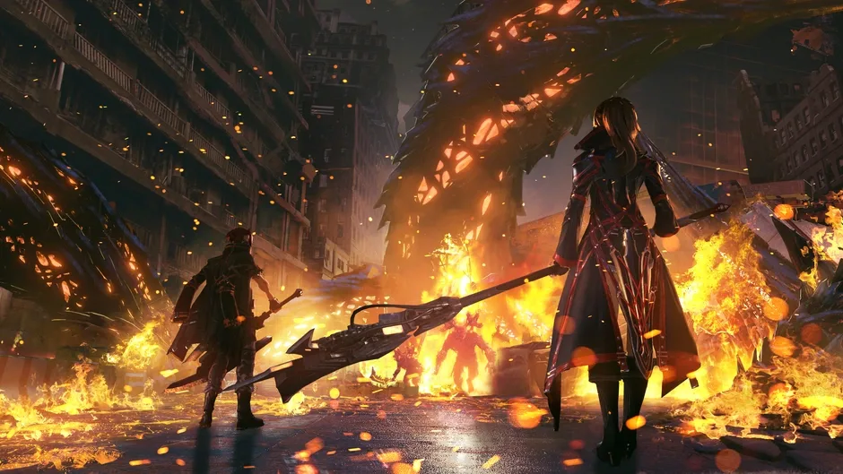 Кадър от Code Vein