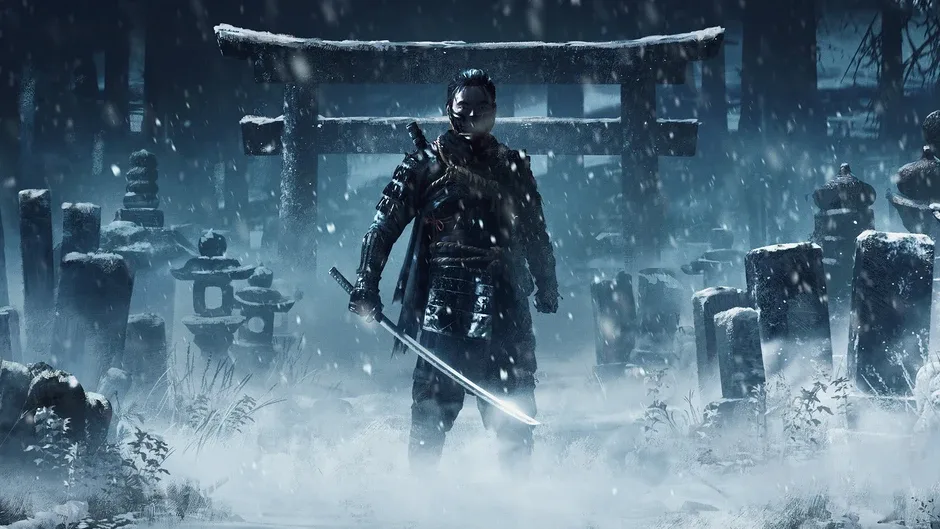 Кадър от Ghost of Tsushima
