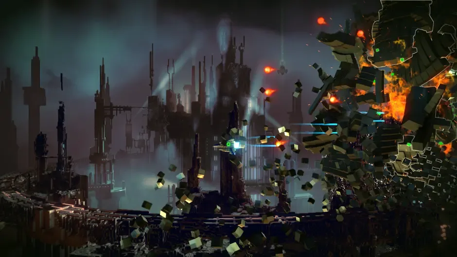 Resogun, captura de tela 4