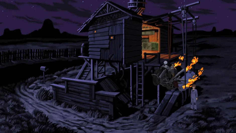 Full Throttle Remastered, captura de tela 1