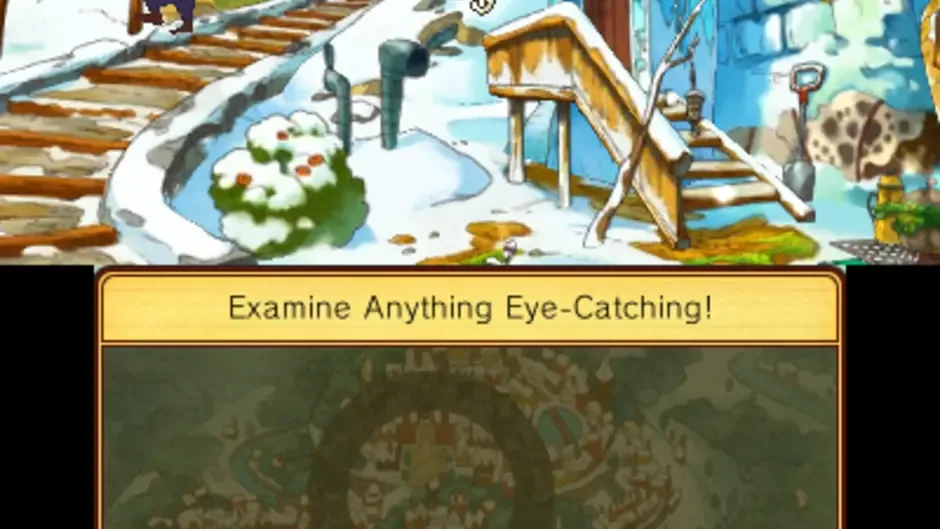 Professor Layton and the Azran Legacy, captura de tela 1