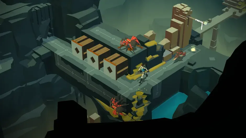 Lara Croft Go, captura de tela 2