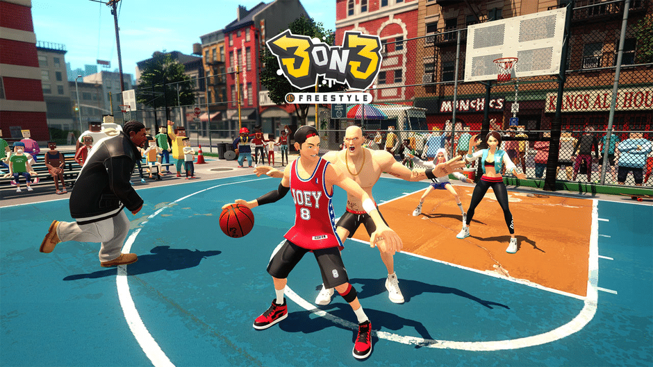 3on3 FreeStyle Screenshot