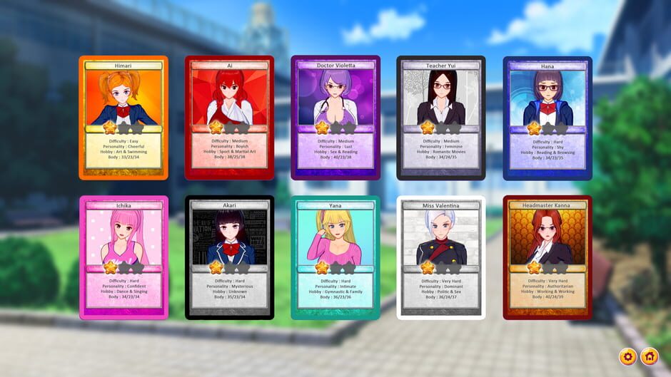 สกรีนช็อตจาก Waifu School (รูปที่ 3)