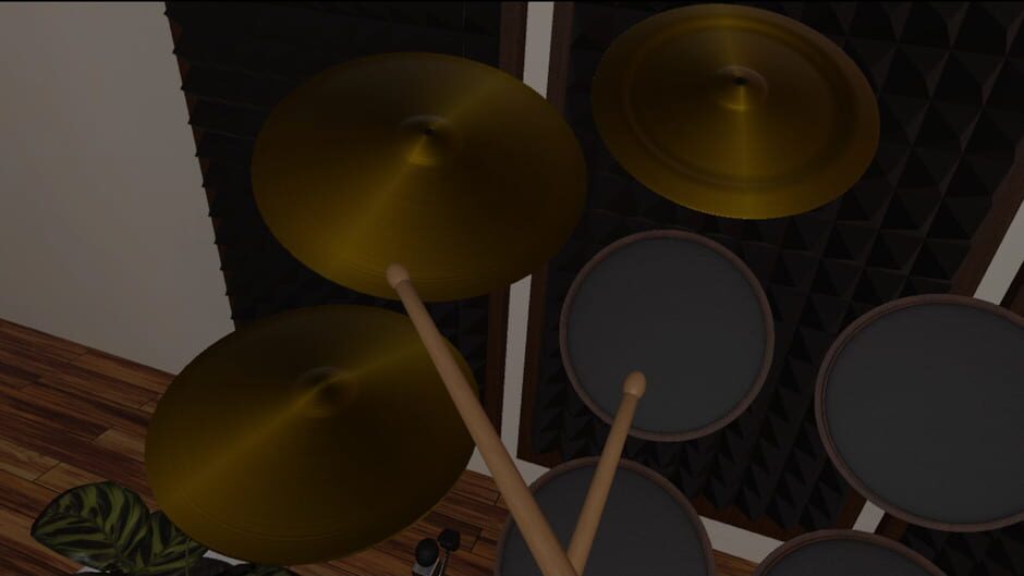 สกรีนช็อตจาก VR Drum Studio (รูปที่ 3)
