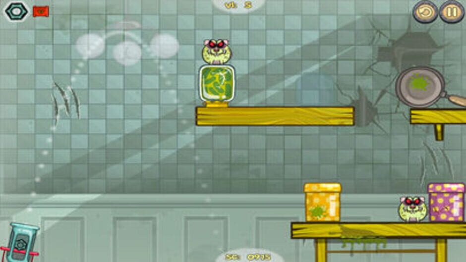 สกรีนช็อตจาก Rats Invasion 3 - Physics Puzzle Game (รูปที่ 2)