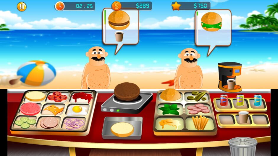 Beach Restaurant Screenshot