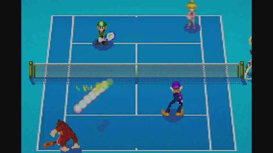 Mario Tennis: Power Tour, captura de tela 2