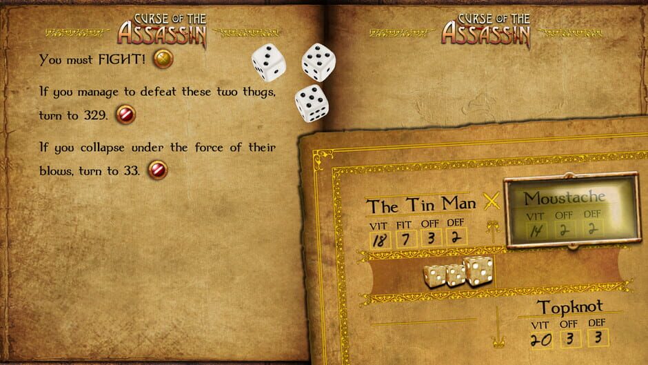 Curse of the Assassin Screenshot