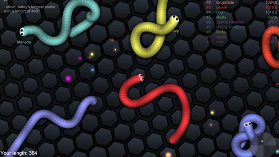 Screenshot Slither.io