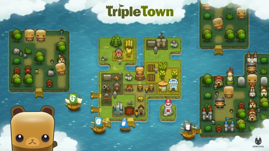 Triple Town, captura de tela 3