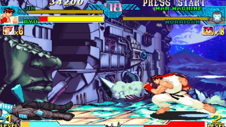 Marvel vs. Capcom: Clash of Super Heroes, captura de tela 4