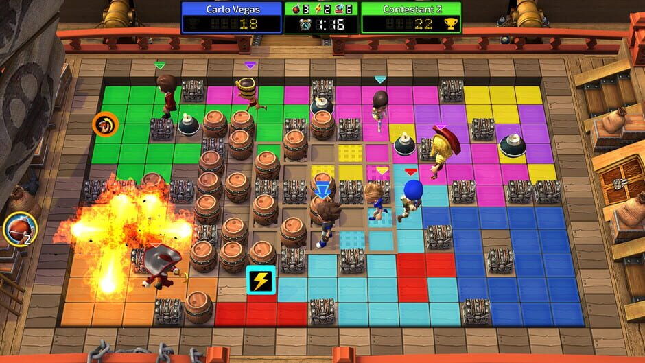 Blast Zone! Tournament Screenshot