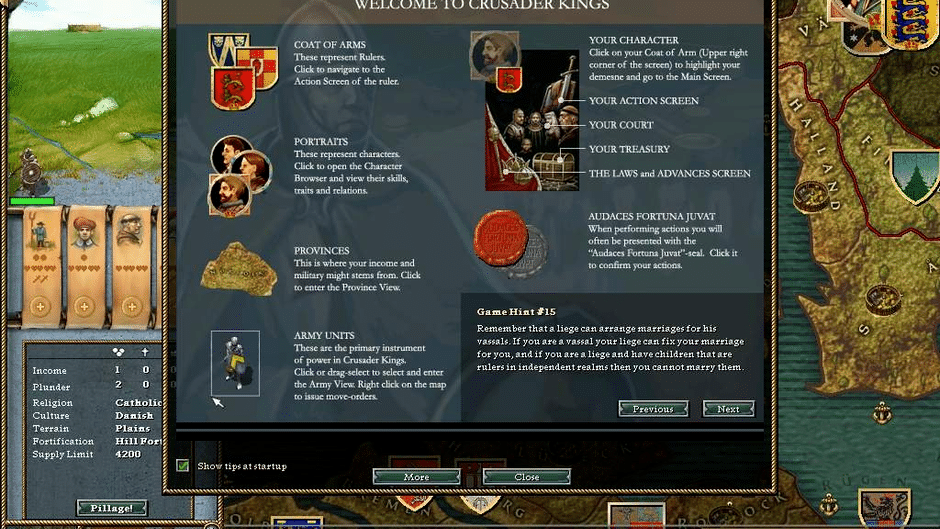 Crusader Kings Screenshot