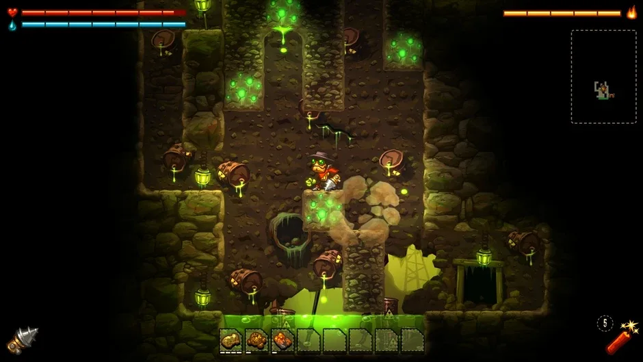 SteamWorld Dig, captura de tela 4