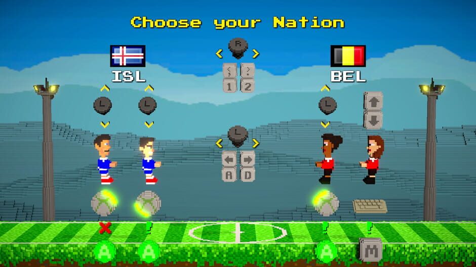 Soccer Nations Battle Screenshot