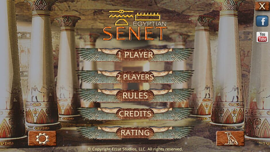 Egyptian Senet Screenshot