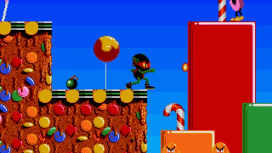 Skärmbild 2 från Zool: Ninja of the Nth Dimension
