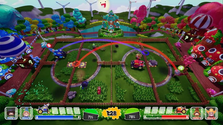 Mowin' & Throwin' Screenshot