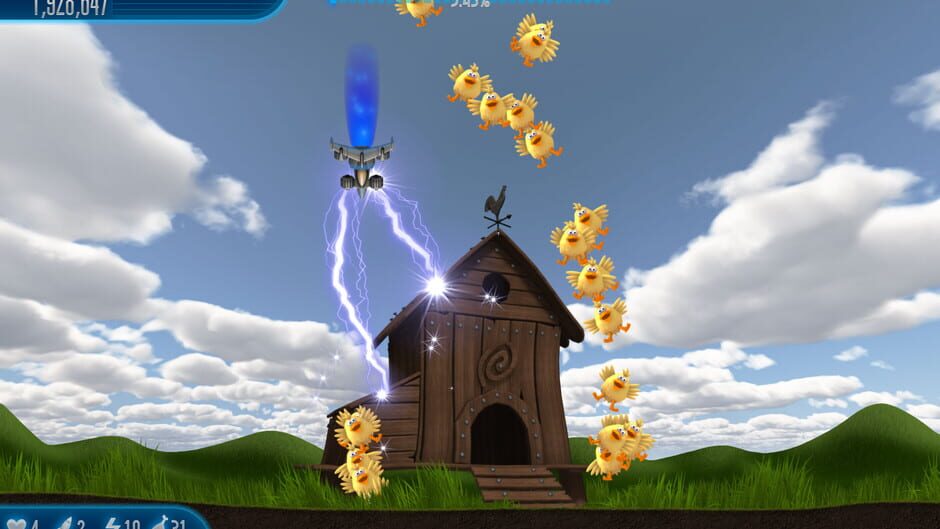 Chicken Invaders 5: Cluck of the Dark Side Screenshot
