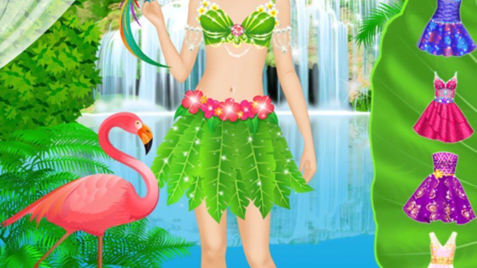 สกรีนช็อตจาก Tropical Princess - Makeup and Dressup Salon Game (รูปที่ 2)