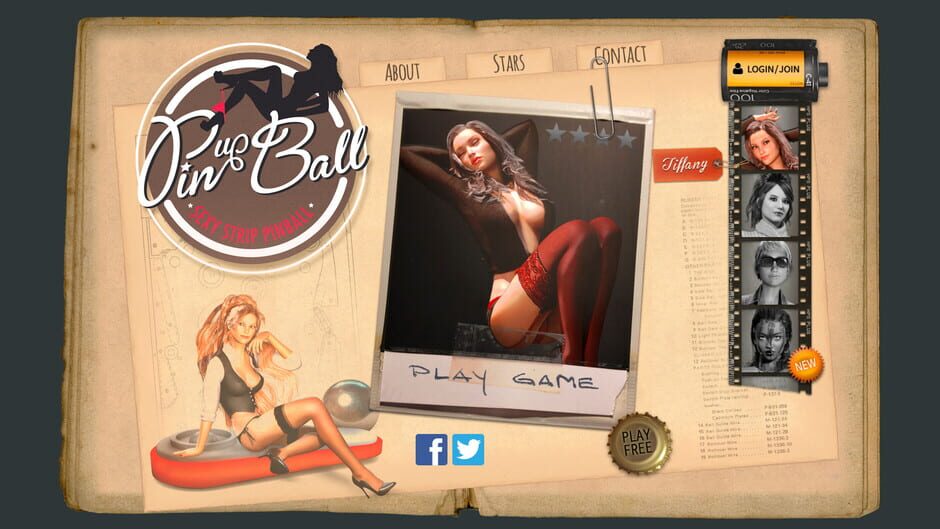 Pinup Ball Screenshot