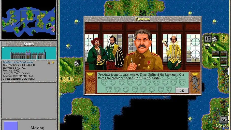 Sid Meier's CivNet screenshot
