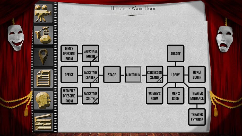 The Filmmaker - A Text Adventure Screenshot