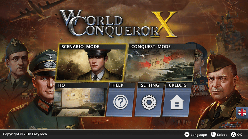 World Conqueror X Screenshot