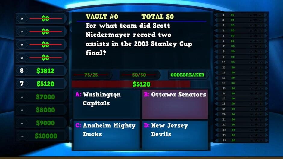 Trivia Vault: Hockey Trivia Screenshot