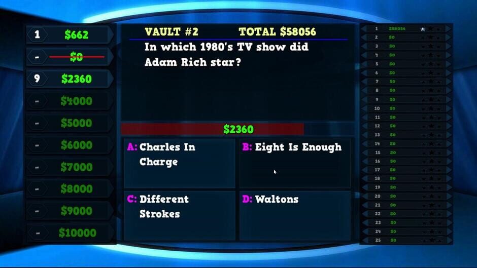 Trivia Vault: 1980's Trivia Screenshot