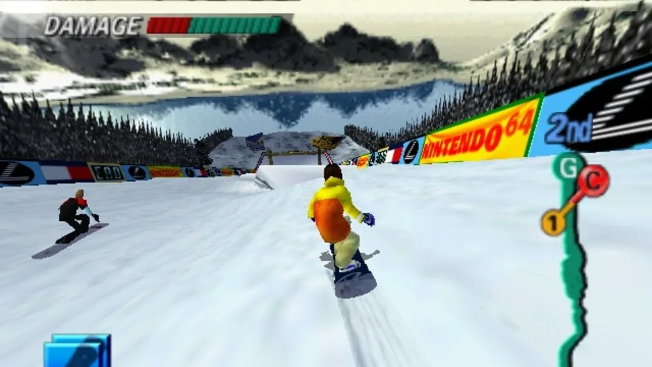1080° Snowboarding, captura de tela 2