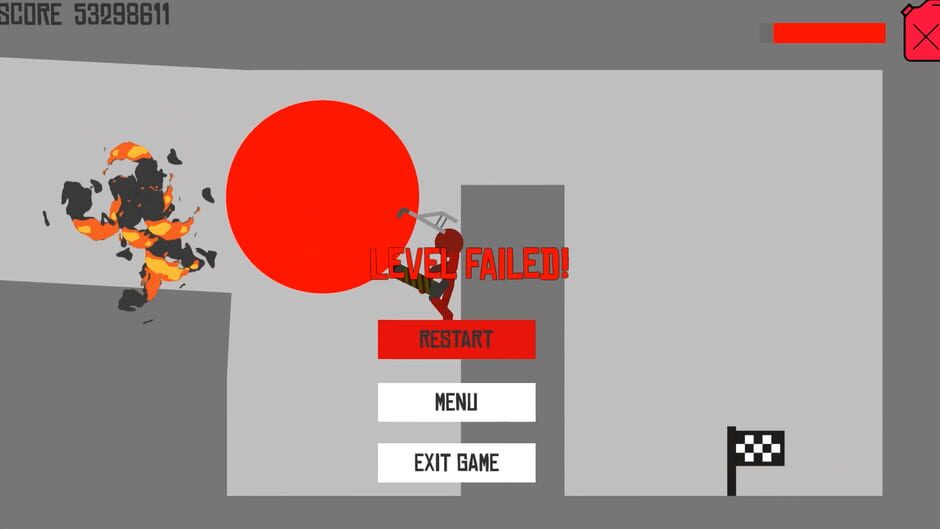 Stickman Jetpack Screenshot
