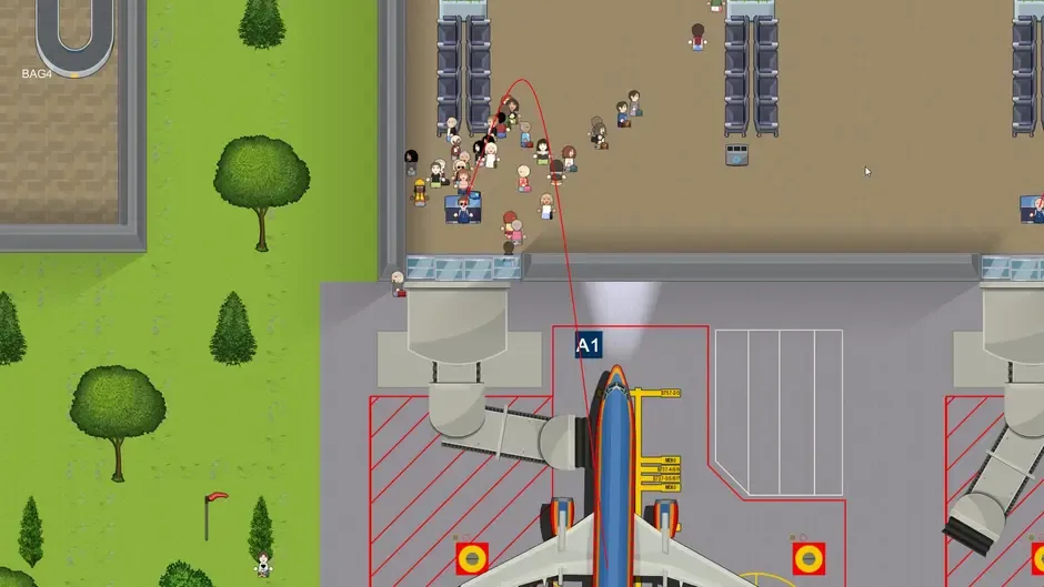 SimAirport, captura de tela 3